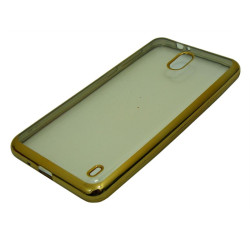 Etui BUMPER GLOSSY TPU na telefon Nokia 2 TA-1029 złoty