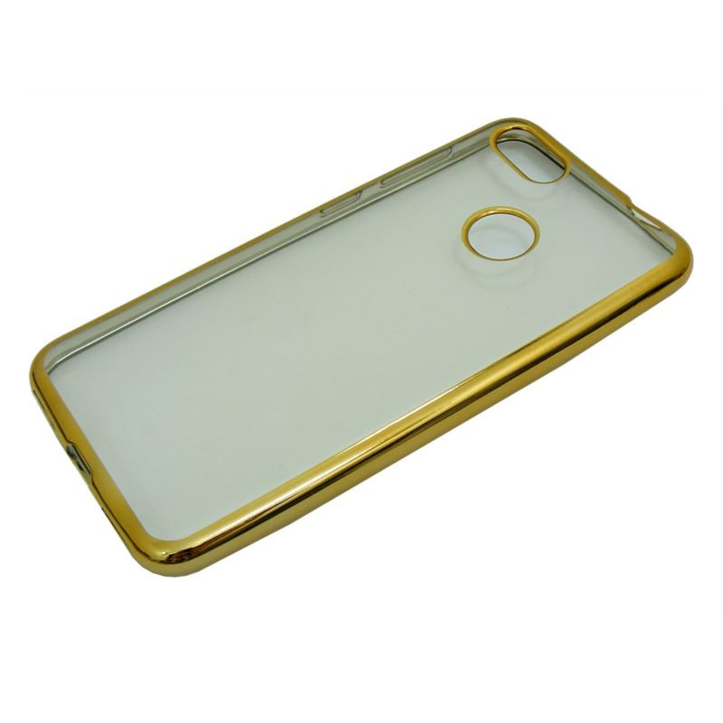 Etui BUMPER GLOSSY TPU na telefon Huawei P9 Lite Mini / Y6 Pro 2017 / Enjoy 7 złote