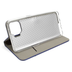 Etui Smart Magnet na telefon OPPO Reno 4 Lite / A93 2020 / F17 Pro 2020 granatowe
