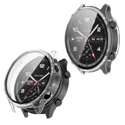Etui / Obudowa + szkło ochronne do smartwatch OnePlus Watch 2R bezbarwna