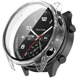 Etui / Obudowa + szkło ochronne do smartwatch OnePlus Watch 2R bezbarwna