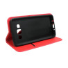 Etui Smart Magnet na telefon Samsung Galaxy A3 A300 czerwone