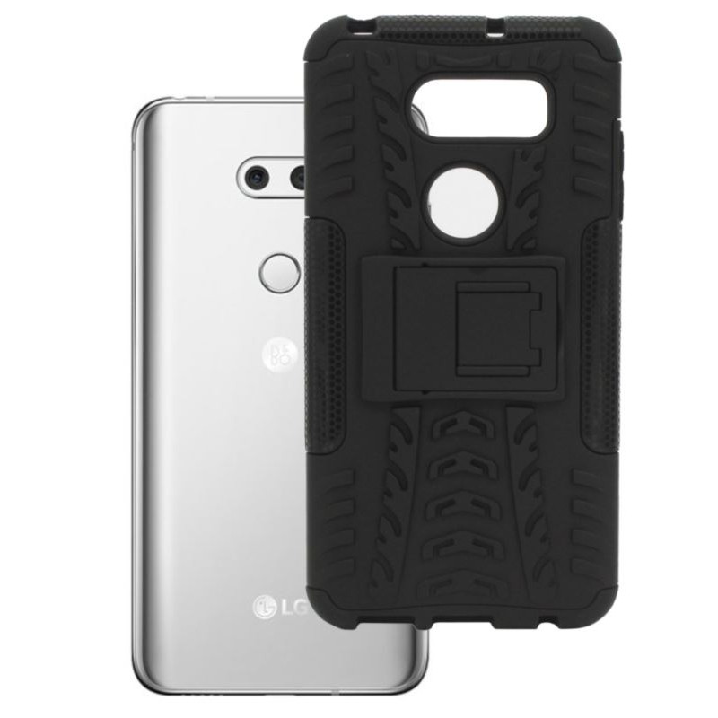 Etui pancerne na telefon LG V30 / V30+ / V30S ThinQ czarne