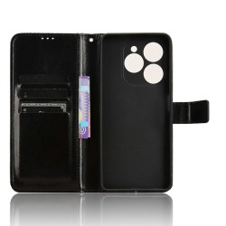 Etui Smart Crazy na telefon Tecno Spark 20 Pro KJ6 czarne