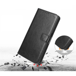 Etui Smart Crazy na telefon Tecno Spark 20 Pro KJ6 czarne