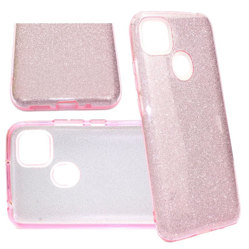 Etui Jelly Case SHINING HQ na telefon Xiaomi Redmi 10A / 9C różowe