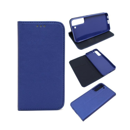 Etui z klapką Smart Magnet na telefon Samsung Galaxy S22+ 5G S906 granatowe