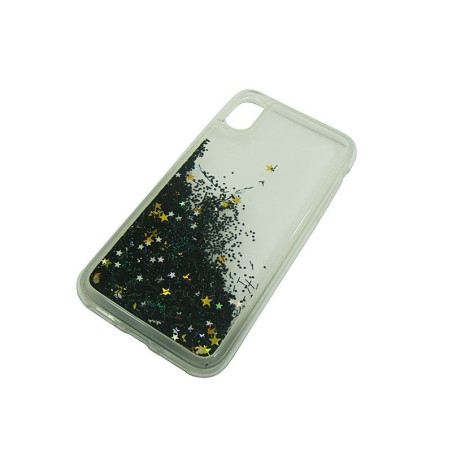Etui Liquid / Water Case na telefon Apple iPhone X A1865 / Xs A1920 czarne