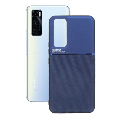 Etui pancerne Solid na telefon Vivo Y70 V2023 granatowe