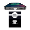 Zatyczka / zaślepka przeciw kurzowi do gniazda ładowania Lightning do iPhone / iPad / AirPods / iPod klej 3M biała 2