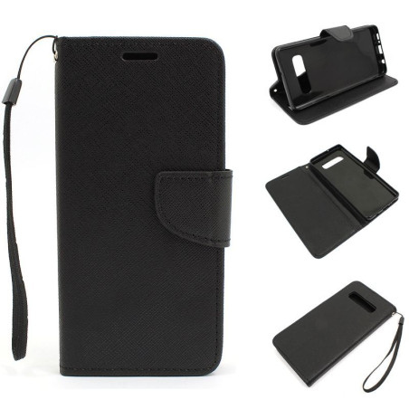 Etui Fancy Diary na telefon Samsung Galaxy S10+ G975 czarne