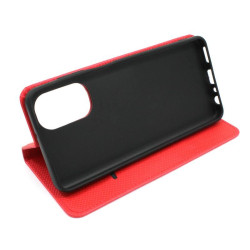 Etui Smart Magnet na telefon motorola moto g62 5G XT2223 czerwone