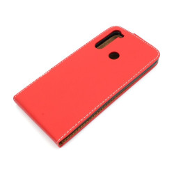 Etui pionowe z klapką SLIM FLEX na telefon Xiaomi Redmi Note 8 czerwone HQ
