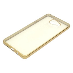 Etui BUMPER GLOSSY TPU na telefon Samsung Galaxy A5 2016 A510 złote
