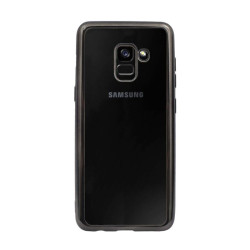 Etui BUMPER GLOSSY TPU na telefon Samsung Galaxy A5 2018 A530 / A8 2018 szare