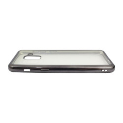 Etui BUMPER GLOSSY TPU na telefon Samsung Galaxy A5 2018 A530 / A8 2018 szare