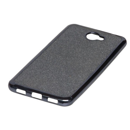 Etui Jelly Case GLOSSY HQ na telefon Huawei Y7 TRT-LX1 / Y7 Prime / Nova Lite+ czarne