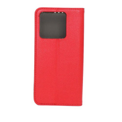 Etui Smart Magnet na telefon Xiaomi 14T 5G 2406APNFAG / 14T Pro 5G 2407FPN8EG czerwone