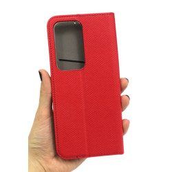 Etui Smart Magnet na telefon OPPO A80 5G CPH2639 czerwone
