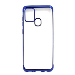 Etui BUMPER GLOSSY na telefon Samsung Galaxy A21s A217 niebieskie