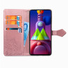 Etui Smart Mandala na telefon Samsung Galaxy M51 M515 jasnoróżowe