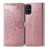 Etui Smart Mandala na telefon Samsung Galaxy M51 M515 jasnoróżowe
