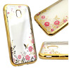 Etui BUMPER GLOSSY DIAMOND na telefon Samsung Galaxy J3 2017 J330 złote