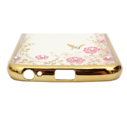 Etui BUMPER GLOSSY DIAMOND na telefon Samsung Galaxy J3 2017 J330 złote