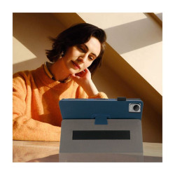 ETUI LEATHER na tablet Blackview Mega 1 11,5 cali granatowe