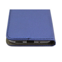 Etui Smart Magnet na telefon Huawei Y5 2019 AMN-L21 / Honor 8S granatowe