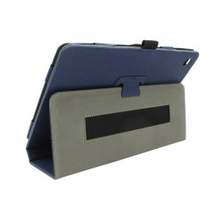 ETUI LEATHER DEDYKOWANE na tablet TCL TAB 10L 8491X / 10 9460G1 10.1 granatowe
