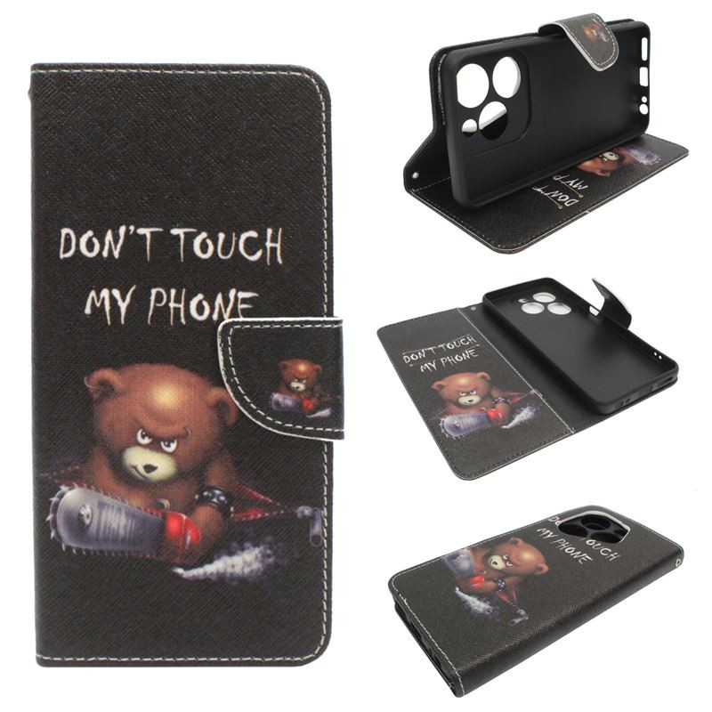 Etui Fancy Diary na telefon Infinix HOT 40i X6528B / Smart 8 X6525 misiek