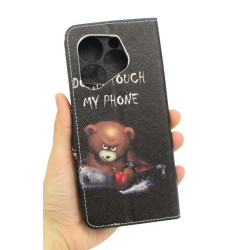 Etui Fancy Diary na telefon Infinix HOT 40i X6528B / Smart 8 X6525 misiek