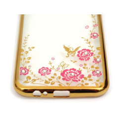 Etui BUMPER GLOSSY DIAMOND na telefon Samsung Galaxy A6 2018 A600 złote