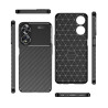 Etui Bumper Carbon Fiber na telefon OPPO A78 5G CPH2483 czarne
