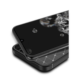 Etui Bumper Carbon Fiber na telefon OPPO A78 5G CPH2483 czarne