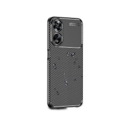 Etui Bumper Carbon Fiber na telefon OPPO A78 5G CPH2483 czarne