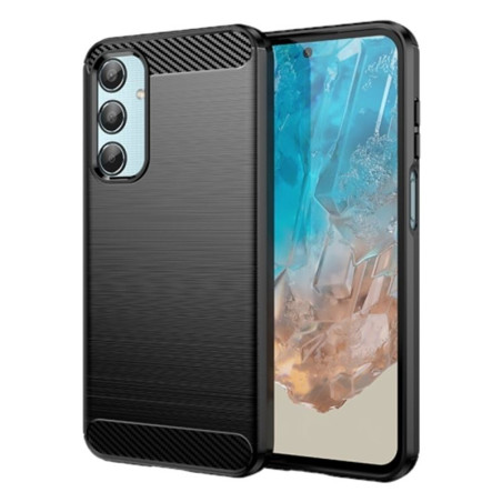 Etui Bumper Carbon Lux na telefon Samsung Galaxy M35 5G M356 czarne