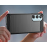 Etui Bumper Carbon Lux na telefon Samsung Galaxy M35 5G M356 czarne