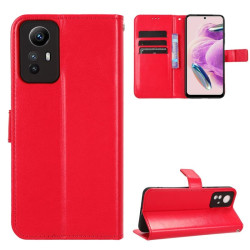 Etui Smart Crazy na telefon Xiaomi Redmi Note 12S 4G LTE 23030RAC7Y czerwone