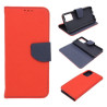 Etui Fancy Diary na telefon Xiaomi Redmi Note 12S 4G LTE 23030RAC7Y czerwone