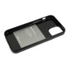 Etui Mercury JELLY na telefon Apple iPhone 12 Mini A2176 czarne