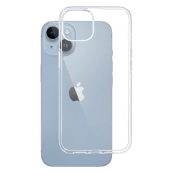 Etui Jelly Case GLITTER na telefon Apple iPhone 14 A2882 bezbarwne