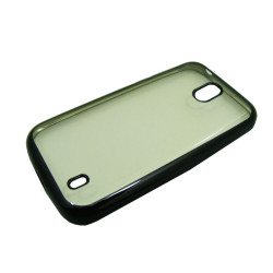 Etui BUMPER GLOSSY TPU na telefon Nokia 1 szary