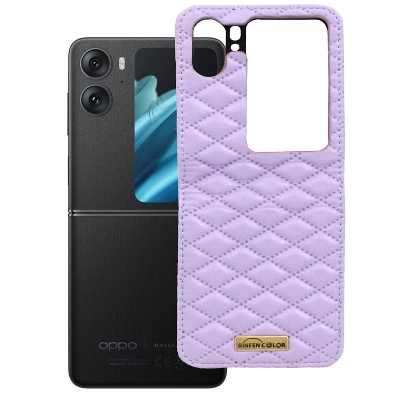 Etui Smart SOFT na telefon OPPO Find N2 Flip 5G CPH2437 fioletowe