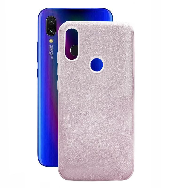 Etui Jelly Case SHINING HQ na telefon Xiaomi Redmi 7 / Y3 różowe