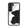 Etui TEDDY BEAR na telefon Samsung Galaxy S25+ 5G S936 damskie dziewczęce na prezent urodziny święta czarne