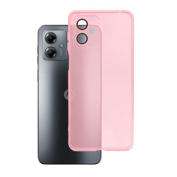 Etui Slim Color na telefon motorola moto g14 4G XT2341 różowe