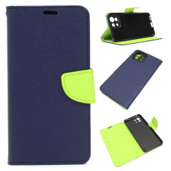 Etui Fancy Diary na telefon Xiaomi Mi 11 Lite M2101K9AG / Mi Lite 5G M2101K9G / 11 Lite 5G NE 2109119DG granatowe
