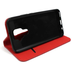 Etui Smart Magnet na telefon Huawei Mate 30 Lite MAR-LX1 czerwone